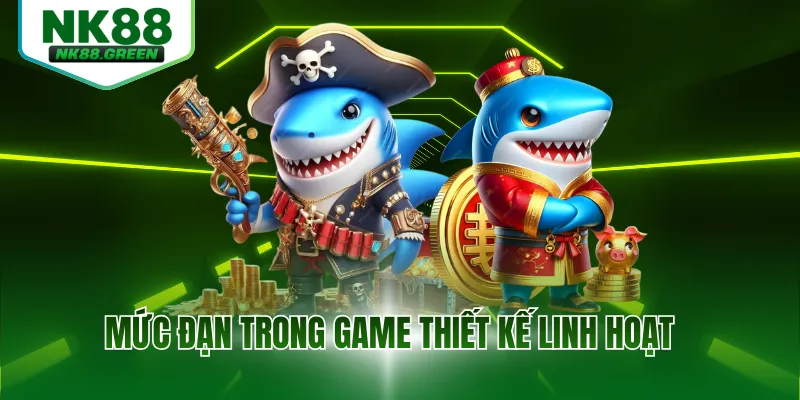 Mức đạn trong game thiết kế linh hoạt